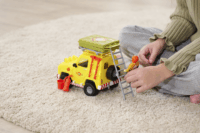 Simba Sam, a tűzoltó terepjáró tetősátorral - Sárga