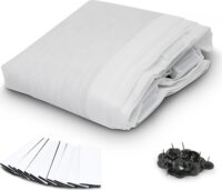 Delight 11398WH Mágneses Szúnyogháló Függöny Ajtóra - Fehér