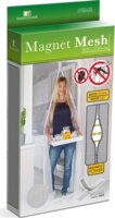 Delight 11398WH Mágneses Szúnyogháló Függöny Ajtóra - Fehér