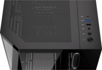 Krux Empero Midi Torony Számítógépház + 3db 120mm ARGB ventilátor - Fekete