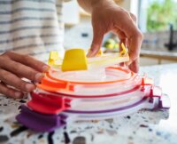 Joseph Joseph Nest Lock Műanyag ételtároló készlet Vegyes méret (8 db)