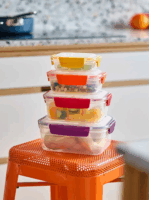 Joseph Joseph Nest Lock Műanyag ételtároló készlet Vegyes méret (8 db)