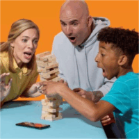 Hasbro Jenga ügyességi társasjáték digitális kockával