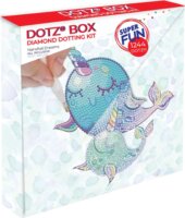 Diamond Dotz Dotz Box 1244 darabos képkészítő készlet - Narvál álom