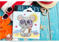 Diamond Dotz Dotz Box 2092 darabos kép készítő szett - Koala fagyi