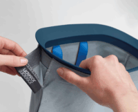 Joseph Joseph Tota Trio Szövet szennyestartó 3 rekesszel 90l - Fekete