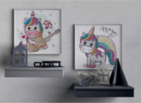 Diamond Dotz: Dotzies Képkészítő szett - Varázslatos szivárvány