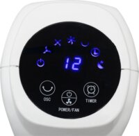 Somogyi TWFR78 Oszlop Ventillátor Oszcilláló funkcióval - Fehér