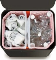 Joseph Joseph Totem Max 60 literes szelektív szemetes - Fekete