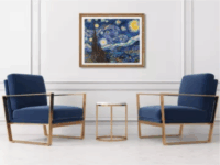 Diamond Dotz Van Gogh Csillagos éj Képkészítő szett - 51 x 40