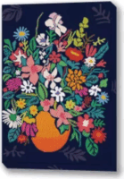 Diamond Dotz Dotz Box Vadvirágok Képkészítő szett - 30 x 20 cm