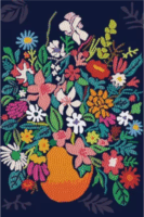 Diamond Dotz Dotz Box Vadvirágok Képkészítő szett - 30 x 20 cm