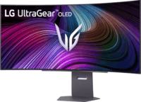 LG 45" UltraGear 21:9 WQHD OLED Ívelt Gaming Monitor - Fekete