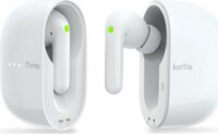 TimeKettle M3 Vezeték nélküli Nyelvi Fordító Füllhallgató Headset Töltőtokban - Fehér