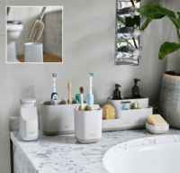 Joseph Joseph EasyStore Fürdőszobai Rendszerező - Ekrü