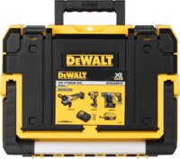 DeWalt DCK305P3T Akkus Sarokcsiszoló + Akkus Fúrókalapács + Akkus Ütvecsavarozó készlet - Sárga / Fekete