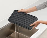 Joseph Joseph Tier Műanyag Kihúzható csepegtető tálca 36,2 x 36,2 x 3,2 cm - Szürke