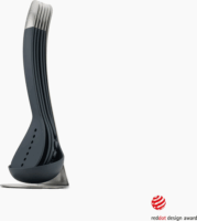 Joseph Joseph Nest Rozsdamentes acél konyhai eszköz készlet állvánnyal 5 darabos - Inox / Fekete