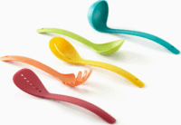 Joseph Joseph Nest Plus Műanyag konyhai eszköz készlet állvánnyal 5 darabos - Színes