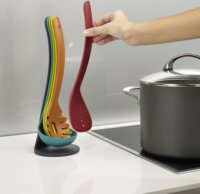 Joseph Joseph Nest Plus Műanyag konyhai eszköz készlet állvánnyal 5 darabos - Színes