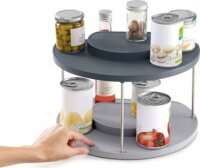 Joseph Joseph CupboardStore 2 szintes Forgatható rendszerező - Szürke / Fehér