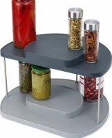 Joseph Joseph CupboardStore 2 szintes Forgatható rendszerező - Szürke / Fehér