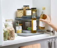 Joseph Joseph CupboardStore 2 szintes Forgatható rendszerező - Szürke / Fehér