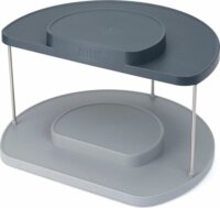 Joseph Joseph CupboardStore 2 szintes Forgatható rendszerező - Szürke / Fehér