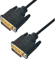 Yenkee YVC 02 DVI-D apa - DVI-D apa Kábel 2m - Fekete