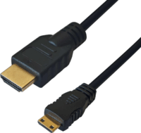 Yenkee YCH 215 HDMI apa - Mini HDMI apa Kábel 1,5m - Fekete