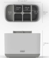Joseph Joseph EasyStore Fogkefe tartó - Szürke