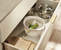 Joseph Joseph Spindola Műanyag Saláta centrifuga Ø 25cm 8.0L - Fehér / Zöld