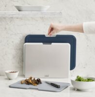 Joseph Joseph Nest Műanyag konyhai 3 darabos vágódeszka készlet - Szürke