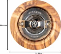 Peugeot Paris Manuális Sóőrlő 22 cm - Barna