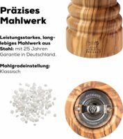 Peugeot Paris Manuális Sóőrlő 18 cm - Barna