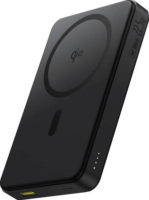 Baseus Airpow Ⅱ Qi2 Vezeték nélküli Power bank USB-A + 2 x USB-C / 10000mAh 22.5W - Fekete