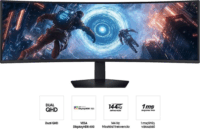 Samsung 49" LS49FG910EUXEN DQHD 32:9 VA Ívelt Gaming Monitor 144 Hz - Fekete