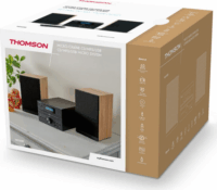 Thomson MIC123BT Mikro HiFi rendszer - Fekete / Barna