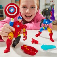 Hasbro Bosszúállók Mixmashers akciófigura - Amerika kapitány 18 cm