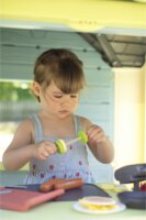 Smoby Life Gyorsétterem Műanyag kerti játszóház 124 x 132 x 135 cm