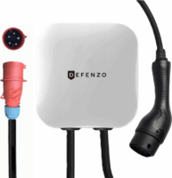 Defenzo Wallbox Home AC11 Elektromos autó fali töltő - Fekete / Fehér (11kW - 16A / 5m Type-2)