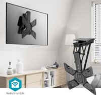 Nedis TVCM5850BK 23-65" TV / monitor motoros mennyezeti tartó konzol - Fekete