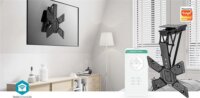 Nedis TVCM5850BK 23-65" TV / monitor motoros mennyezeti tartó konzol - Fekete