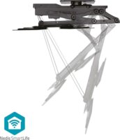 Nedis TVCM5850BK 23-65" TV / monitor motoros mennyezeti tartó konzol - Fekete