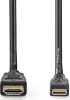 Nedis CVGL34500BK15 HDMI apa - Mini HDMI apa Kábel 1,5m - Fekete
