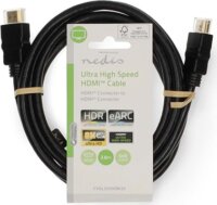 Nedis CVGL35000BK20 HDMI 2.1 apa - HDMI 2.1 apa Kábel 2m - Fekete