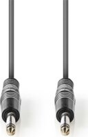 Nedis COTH23000GY30 6,35mm jack apa - 6,35mm jack apa Audio Kábel 3m - Fekete