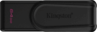 Kingston USB-A 3.2 64GB DataTraveler Exodia S Gen1 Pendrive - Fekete