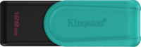 Kingston USB-A 3.2 128GB DataTraveler Exodia S Gen1 pendrive Fekete/Türkiz