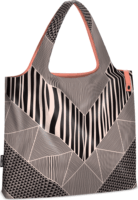 Ars Una African Confidence Összehajtogatható Bevásárlótáska 22L - Barna mintás